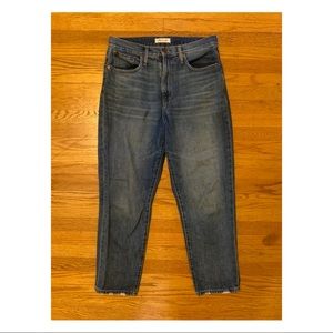 Madewell Mom Jean in Downey Wash